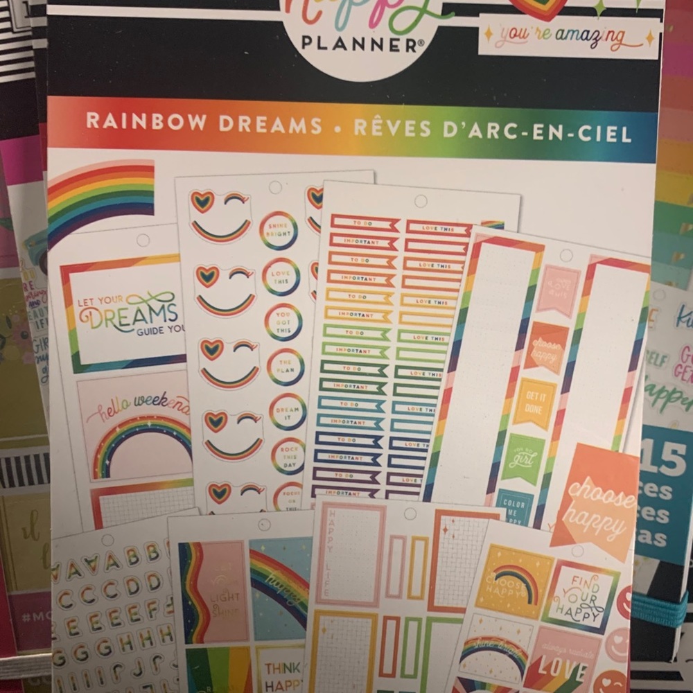 The happy planner Rainbow Dreams